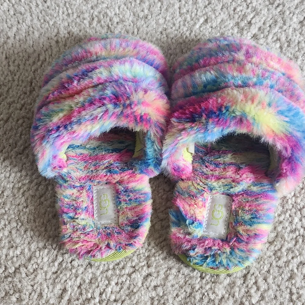 UGG Toddler's Furry Slippers